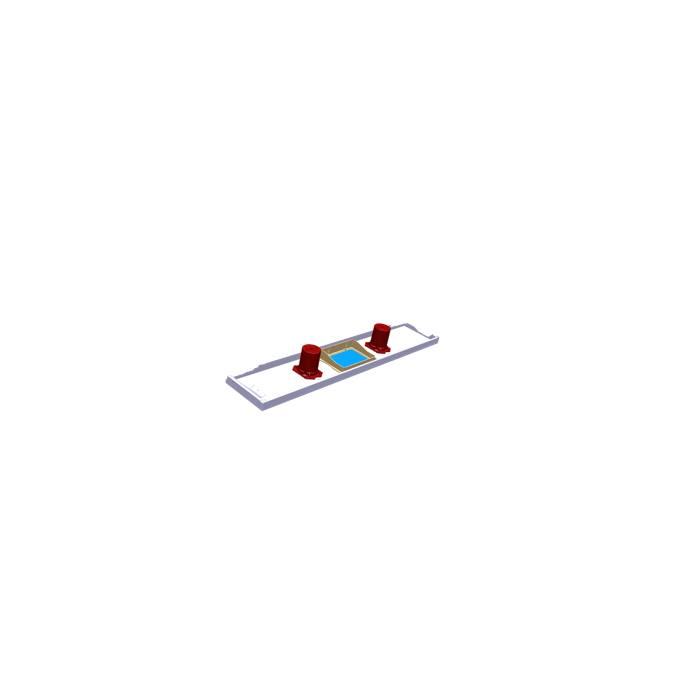 control panel,white,60cm, SET, 2K
