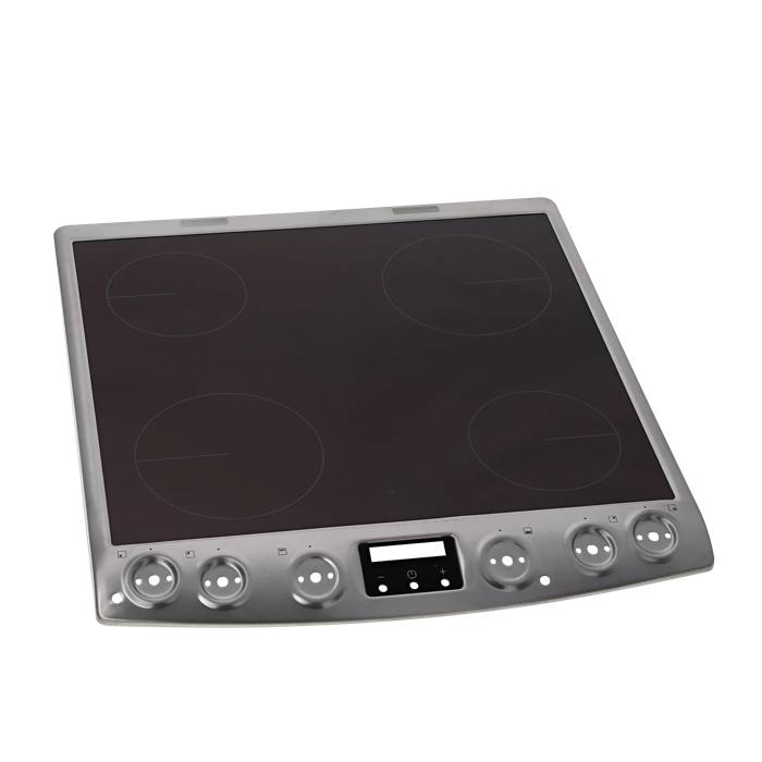 cooking top with frame,inox,60cm