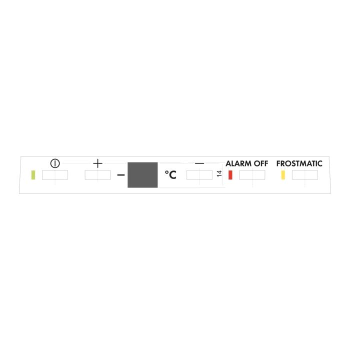 programme plate,silkscreened,7820,171.5x20.5mm
