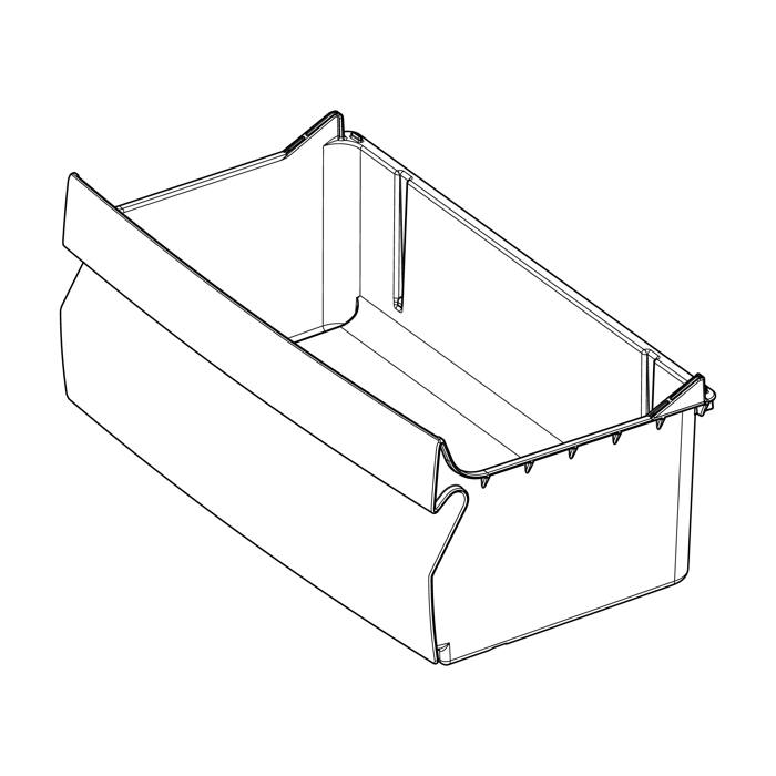 gaveta congelador,7902,449x170mm