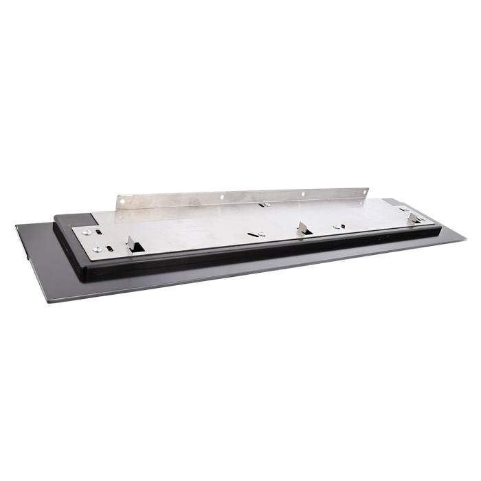 front panel, with, mounting kit
