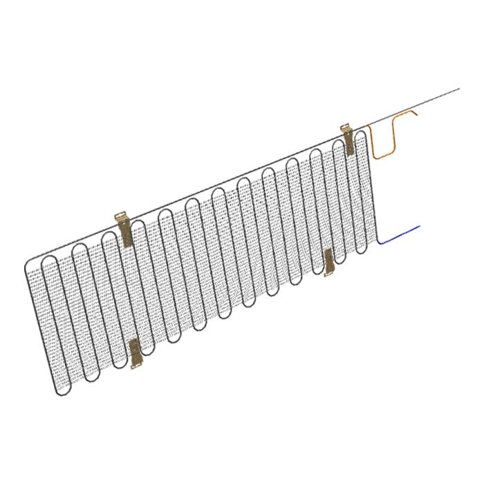 condenser, complete, 512x1320.8mm