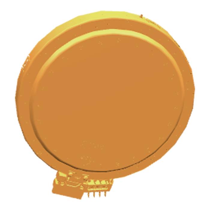 Strahlungsheizer,Dreizone,210/120mm,240V,2300W