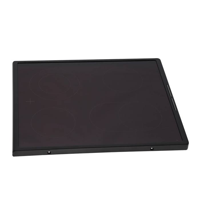 cooking top with frame, black, 496x600mm