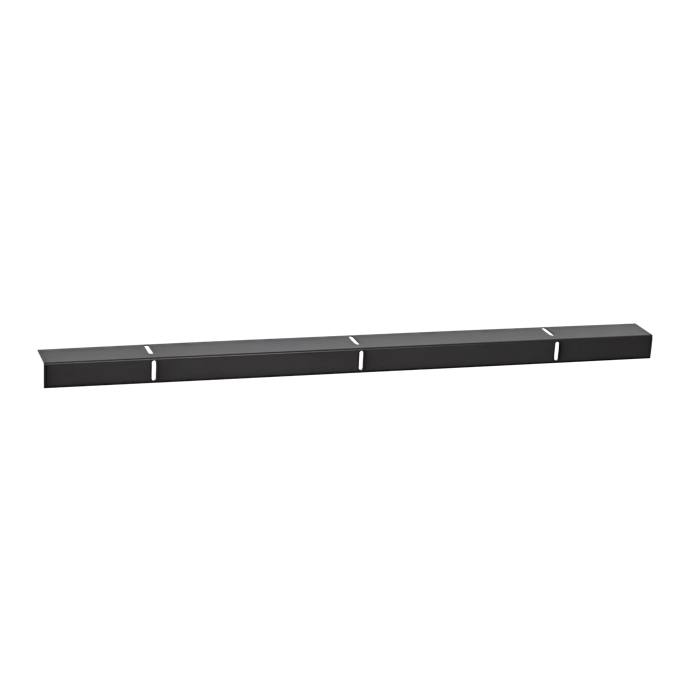 spacer, upper, black, 598x38,5x20,6