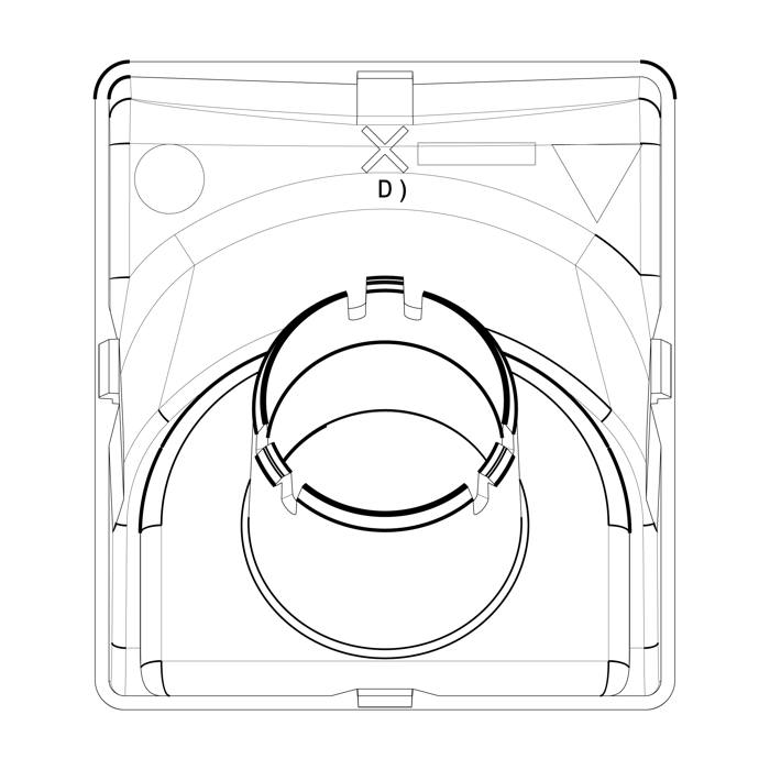 protection housing, valve, water distributor,
