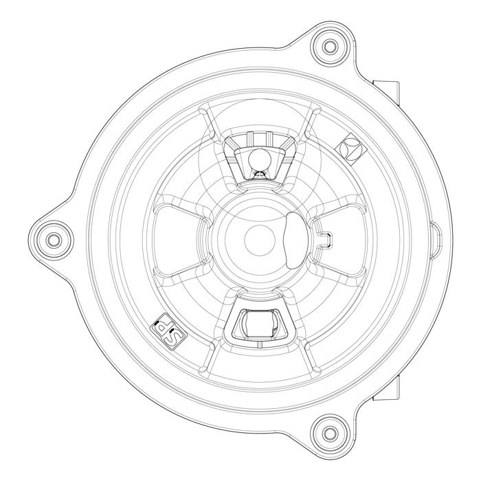 burner body, auxiliary,