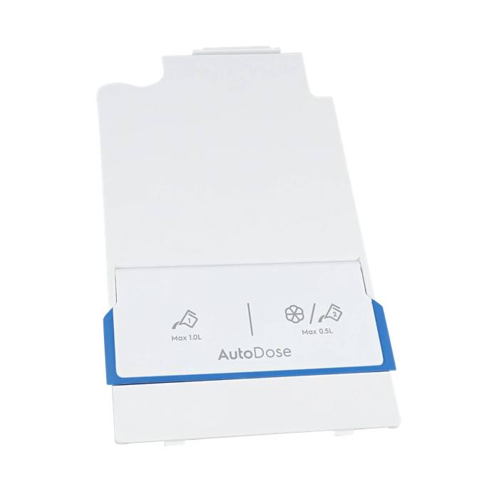 coperchio, cassetto detersivo, blu, Autodosing