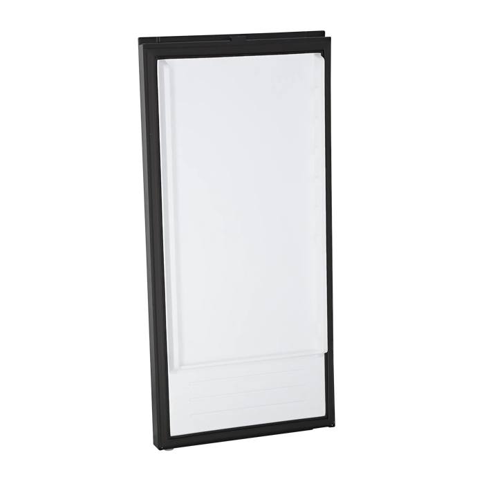 refrigerator door, assembly, black, 1212x595