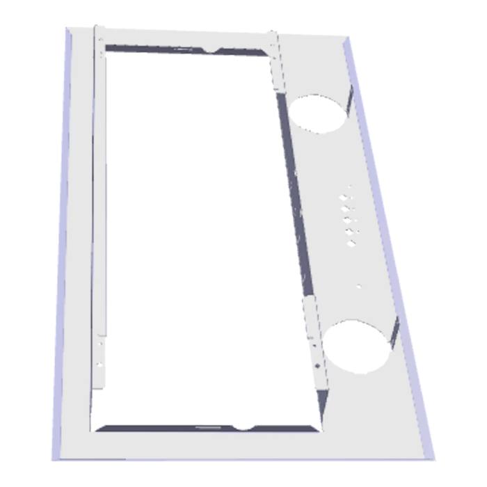 Frame, mat, black, BOLD 541,6 AEG