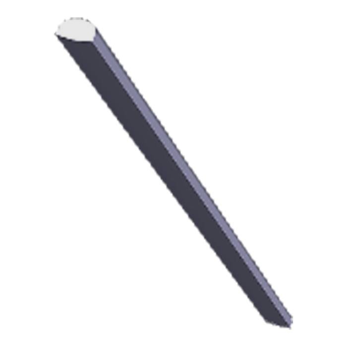 Handgriff, schwarz, 523mm