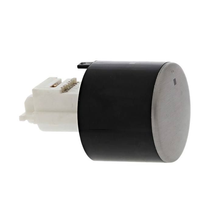 knob, thermostat, black