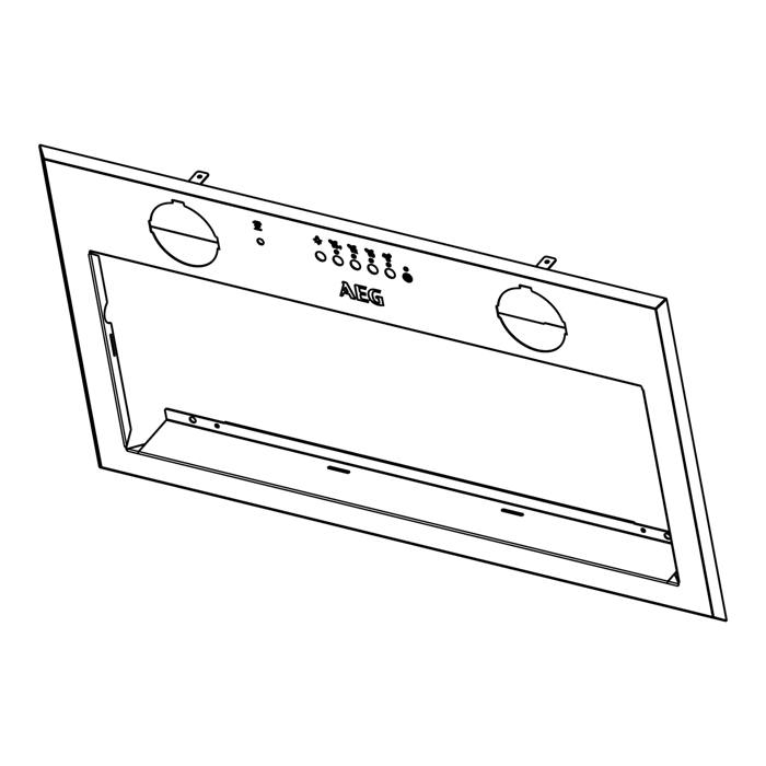 Frame, mat, black, BOLD 541,6 AEG