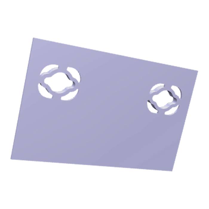 Distanzstück,Scharnier,Boden,45x29mm