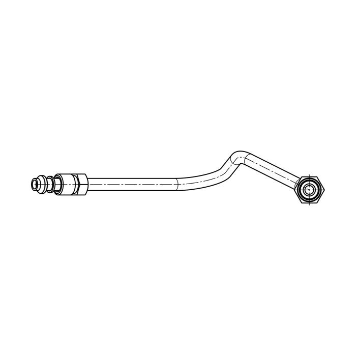 gas pipe, front, left,