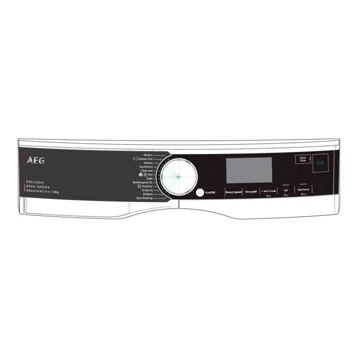 BEDIENBLENDE,WEISS,AEG,NL