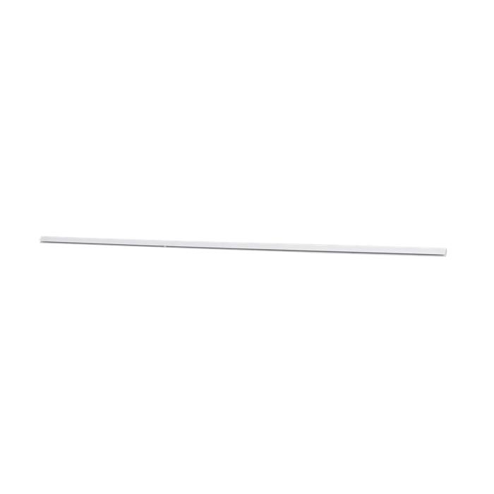 trim, glass shelf, white