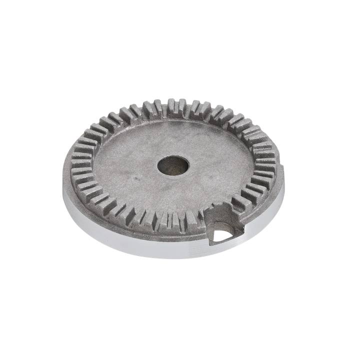 burner head, semi-rapid