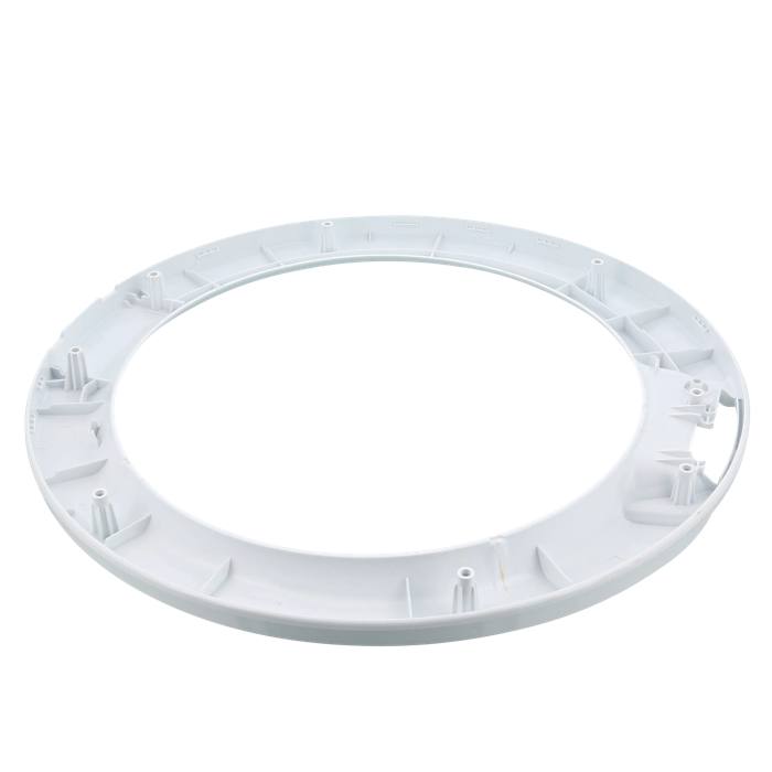 Cadre avant de hublot blanc pour lave-linge