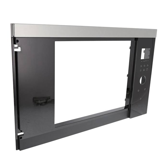 Frame, control panel