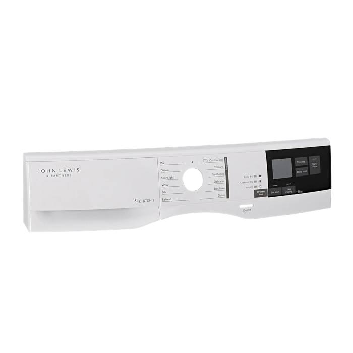 control panel, white, John Lewis