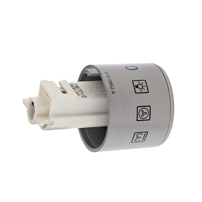 KNEBEL,FUNKTIONEN,INOX,9+0