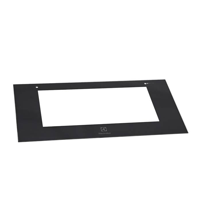 front glass, black, Electrolux, 594x306mm