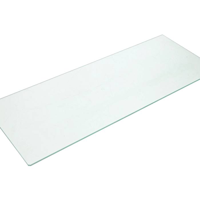 glasplaat, neutraal, 476x180mm