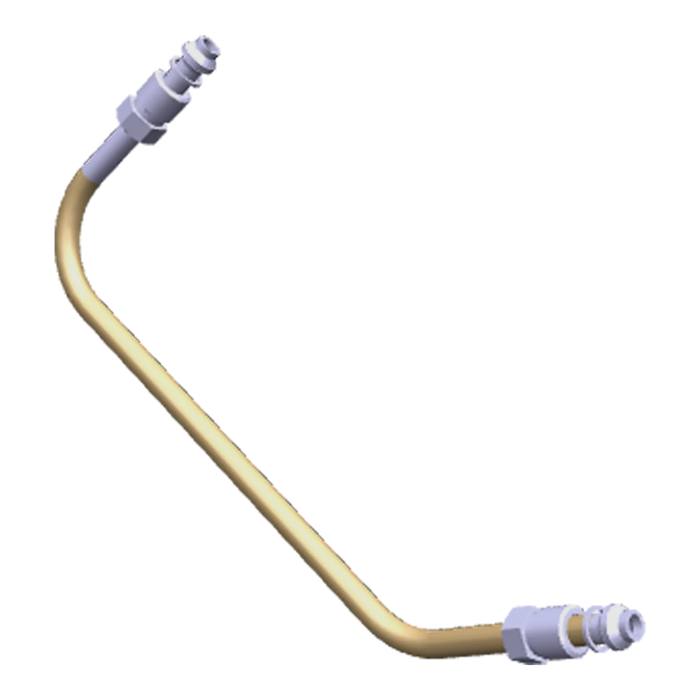 tubo gas, destro, anteriore