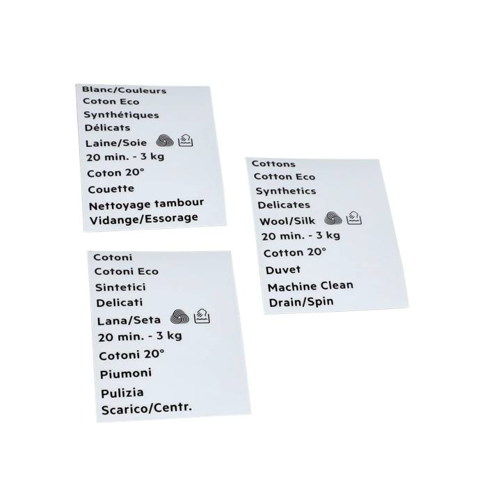 Plaque programmes,bouton,adhés
