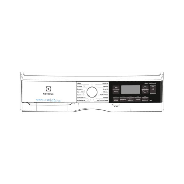 control panel,white,Electrolux,PL