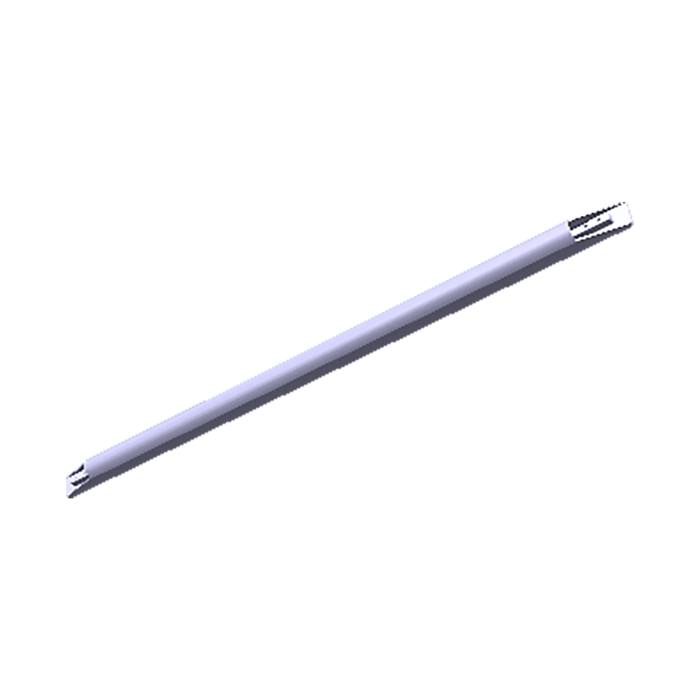 door handle, white, 518mm/460mm