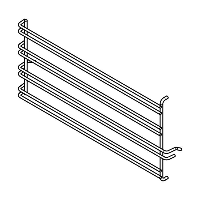 grid, right, lower oven