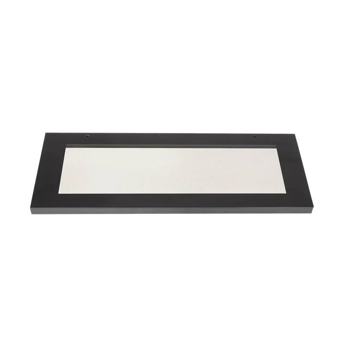 PORTE,VERRE,NOIR,PVC
