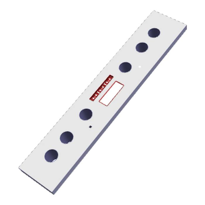 BEDIENBLENDE,INOX,AEG,60CM, HE