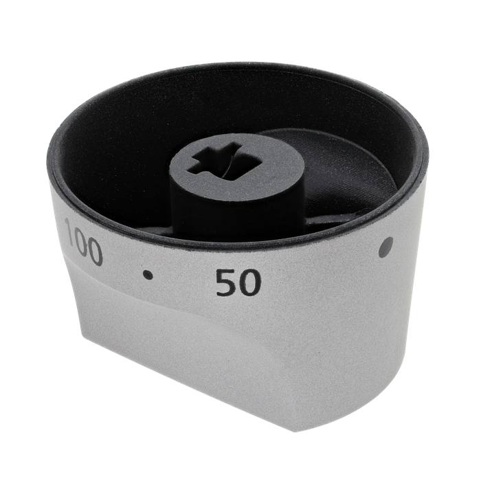 knob, thermostat, inox