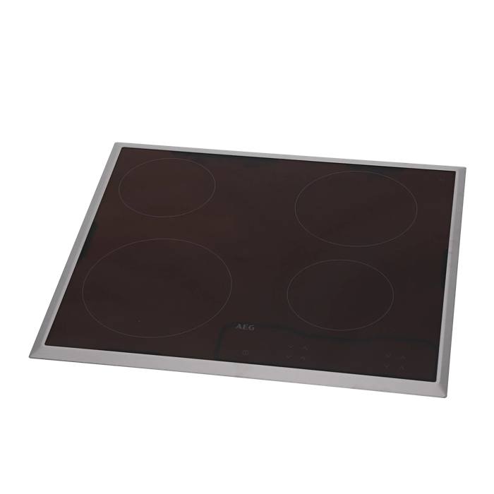 cooking top with frame, inox, AEG, 576x516mm