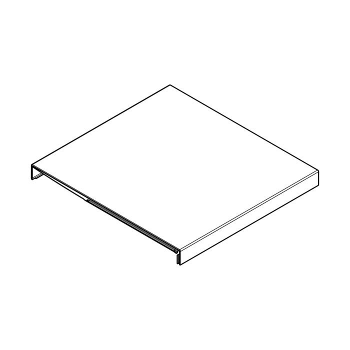 work top, white, 551.5x596.5mm