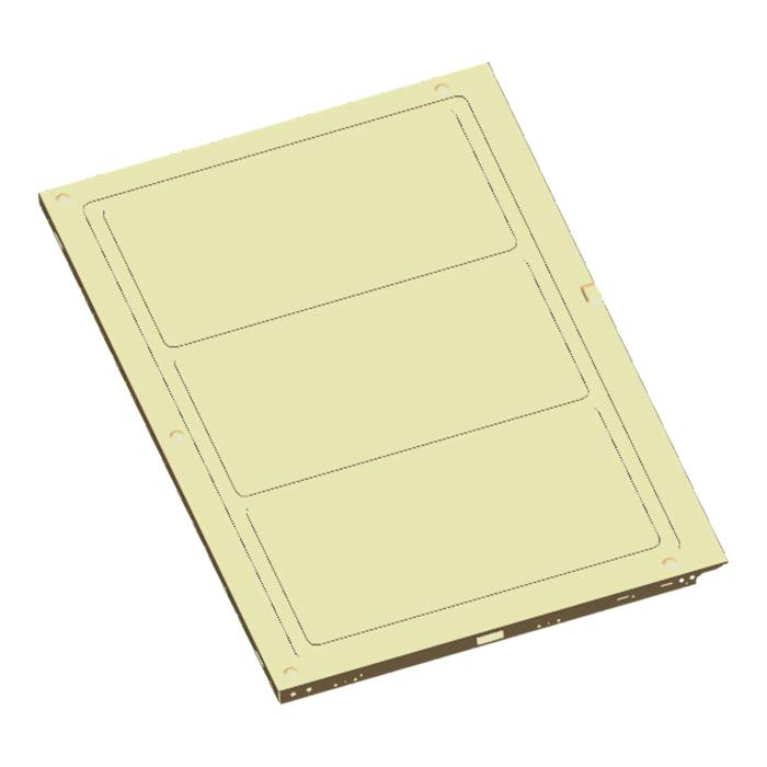 side panel, left, black, 509.3x819mm