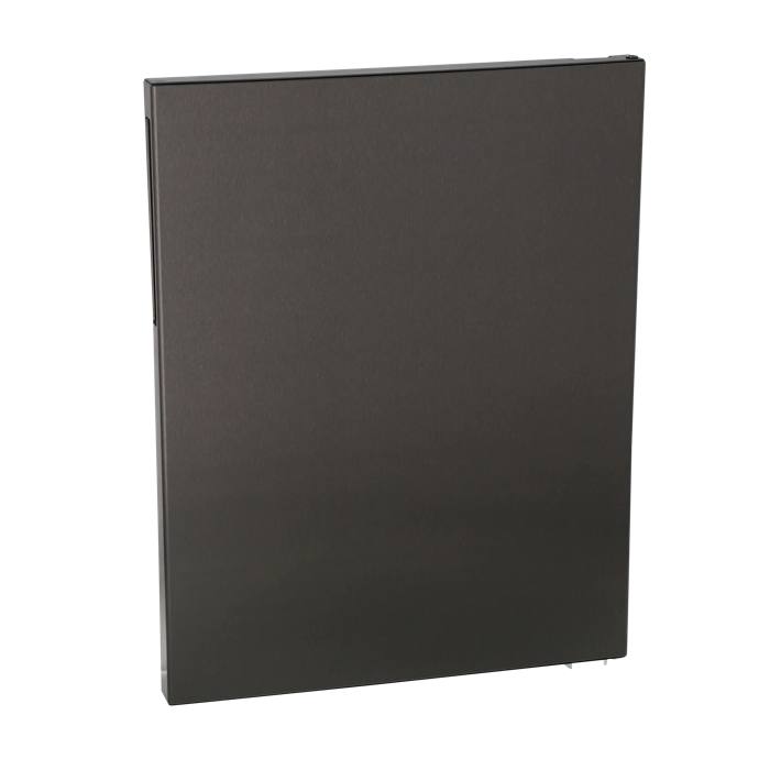 freezer door, assembly, black, 744x595