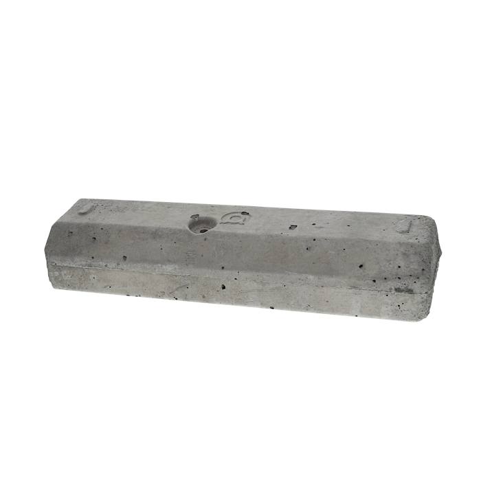 betongewicht, horizontaal, 2.3kg