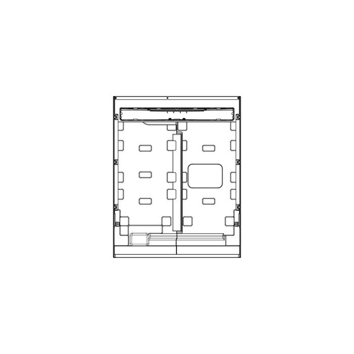 AUSSENTÜR,INOX,KOMPLETT,[601X7