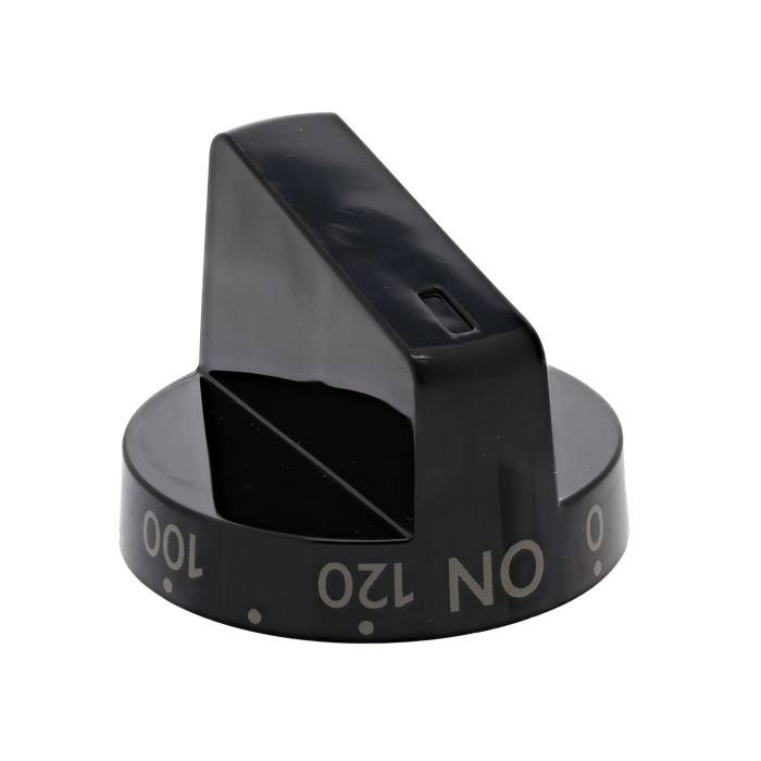 knob, timer, black, 0-120