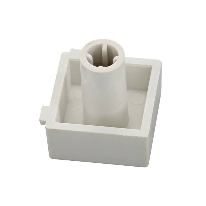 knapp, ljus, vit, 16,3x16,3