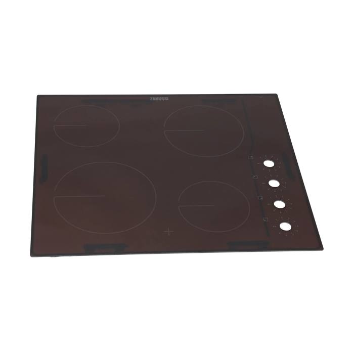 placa, negro, Zanussi, 590x520mm