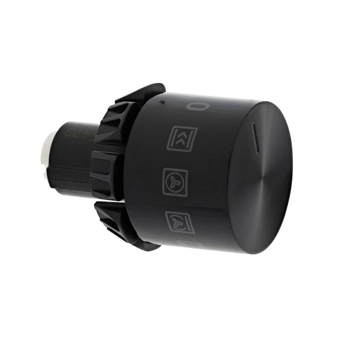 knob, function, black, 10+0
