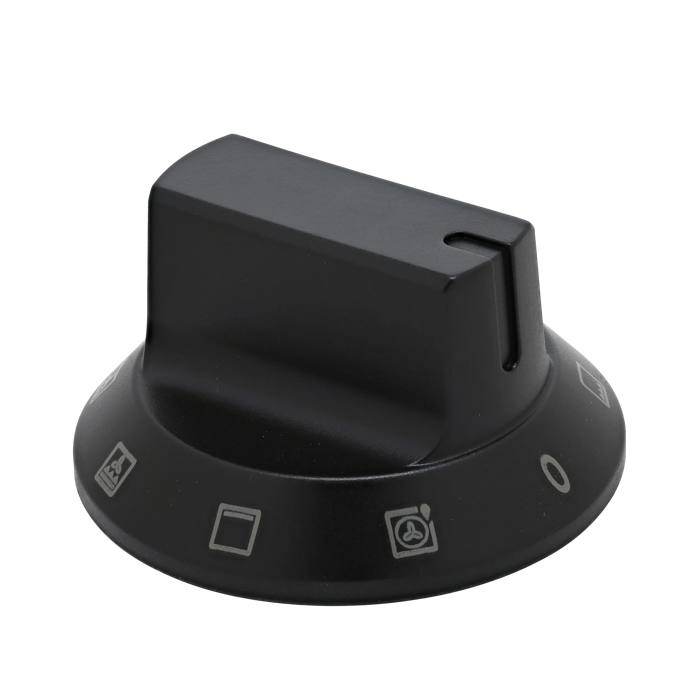 knob, function, black, 8+0
