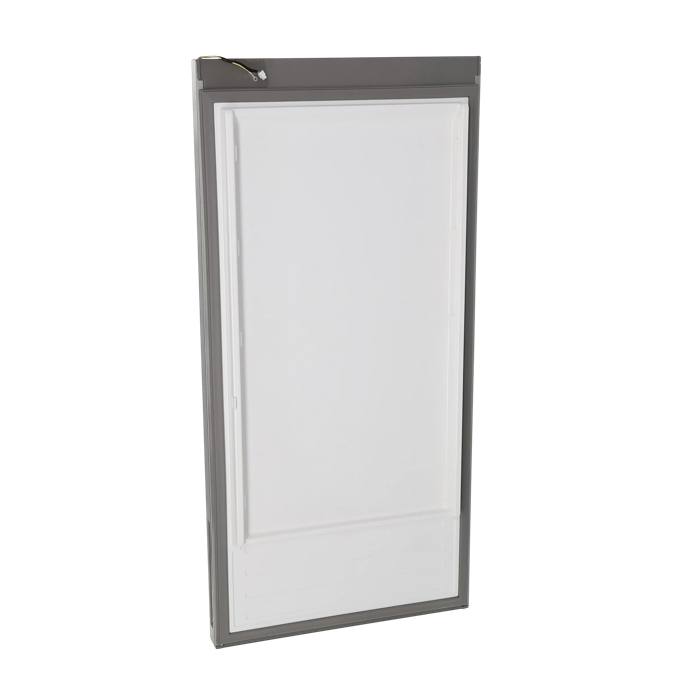 refrigerator door, assembly, inox, 1200x595