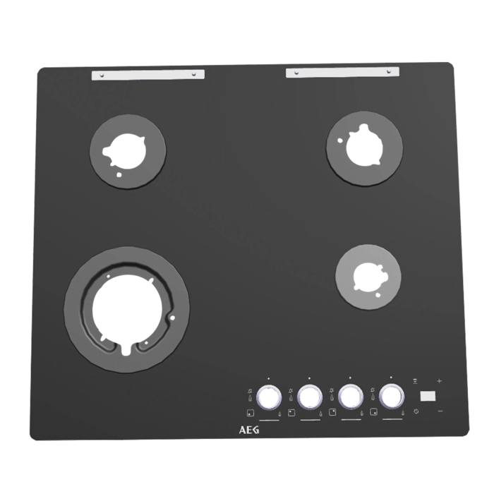 work top, black, AEG, 590x520mm