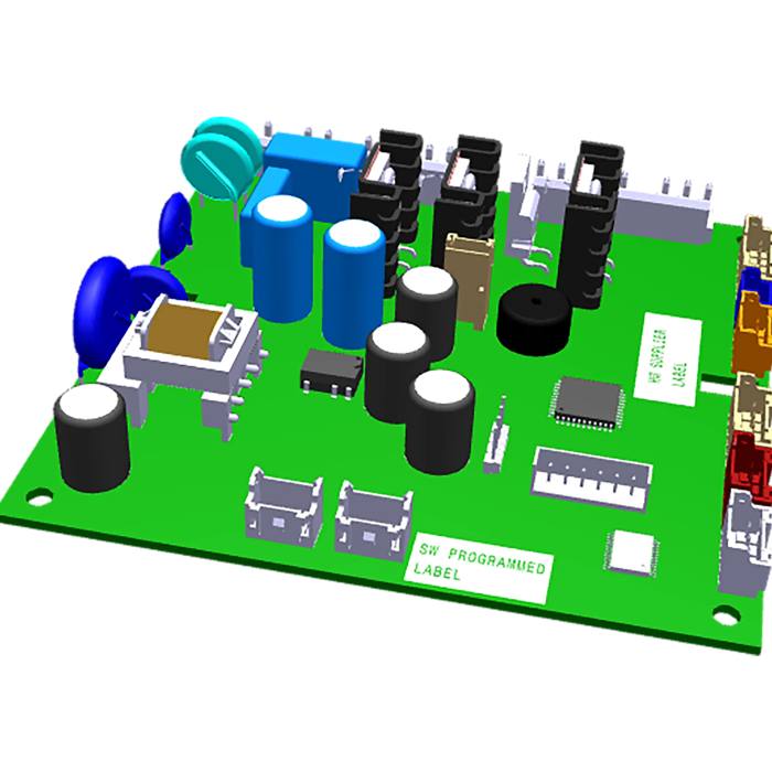 niet-geconfigureerde module, stroombord